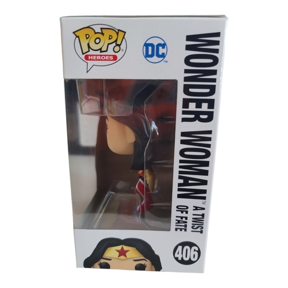 Funko Pop Heros (#406) Wonder Woman Vinyl Figure in Soft Protector - Picture 4 of 10